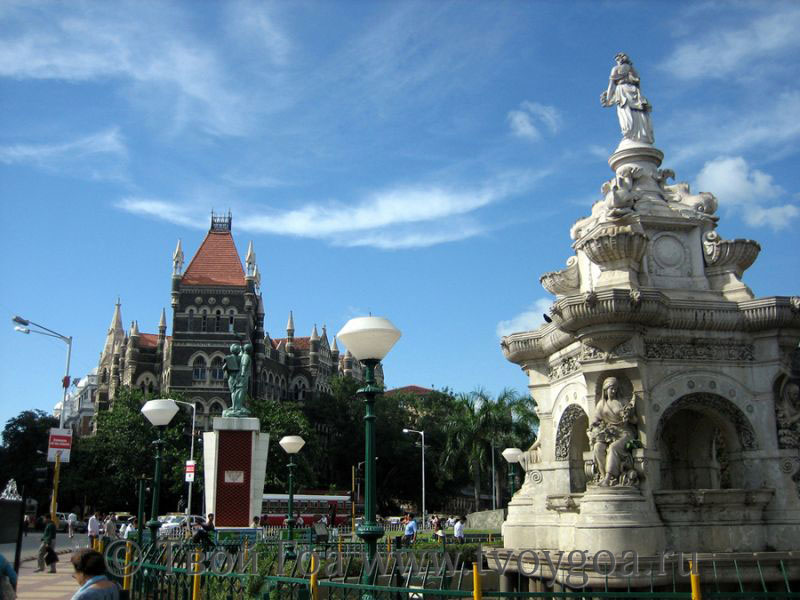 фото Мумбай_площадь фонтана Флора