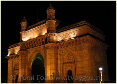 фото Мумбай_"Ворота Индии" магически выглядят ночью