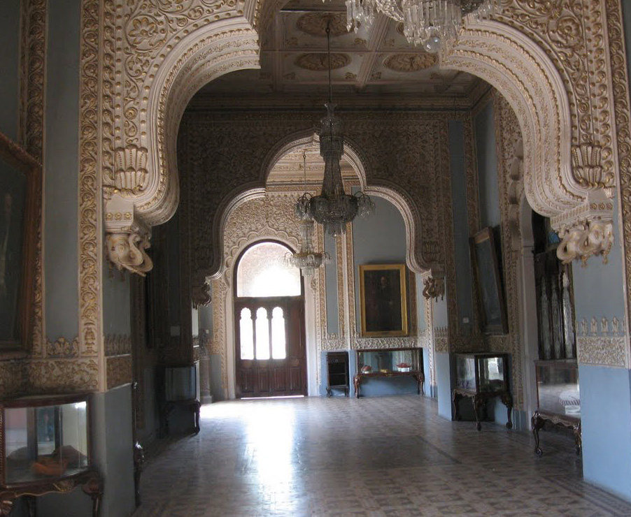 залы дворца
