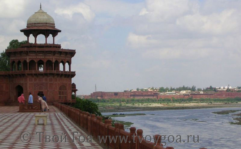 фото Дели и Агра_Красный Форт самый большой архитектурный памятник Старого Дели
