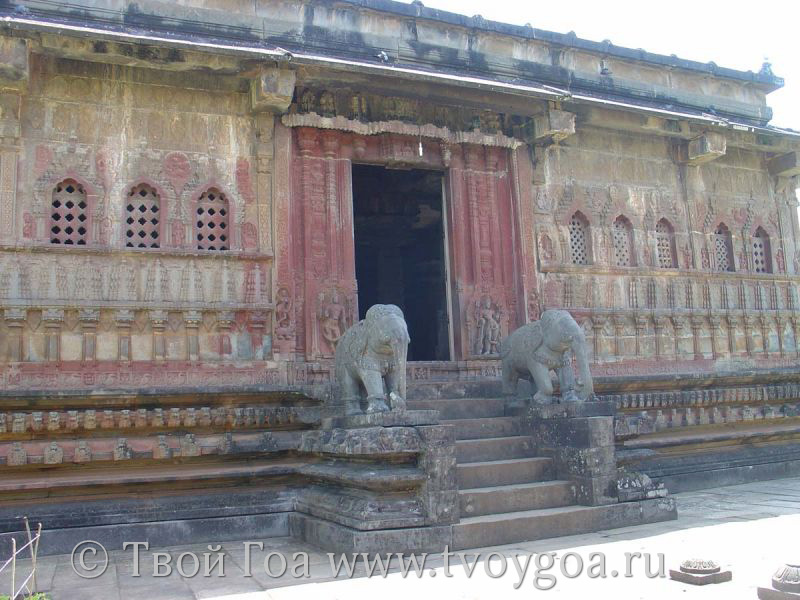 древний храм Агорешвара вдали от туристических маршрутов