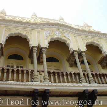 балконы Дворца Махараджей