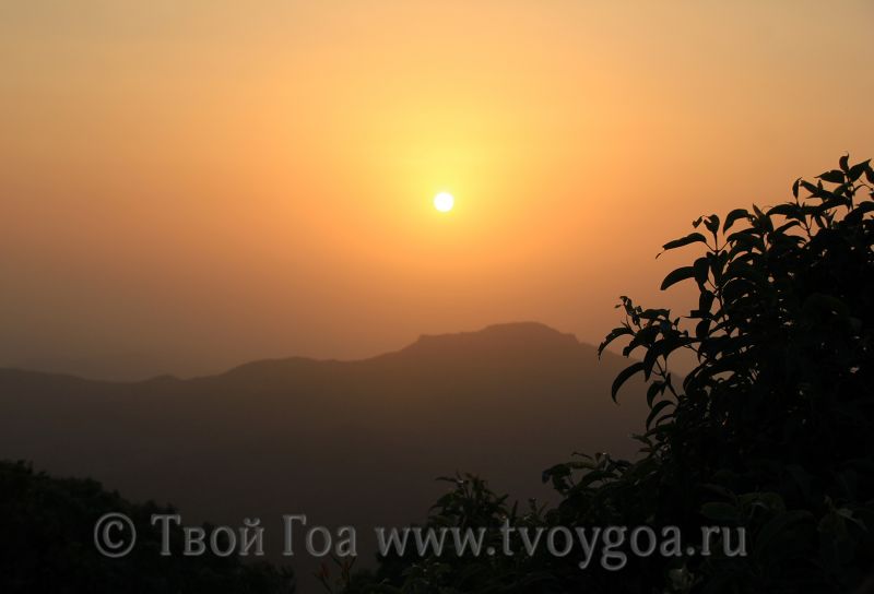 фото Махабалешвар и Колхапур_встреча заката на Sunset Point